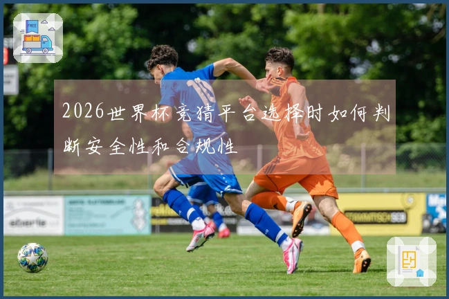 2026世界杯竞猜平台选择时如何判断安全性和合规性